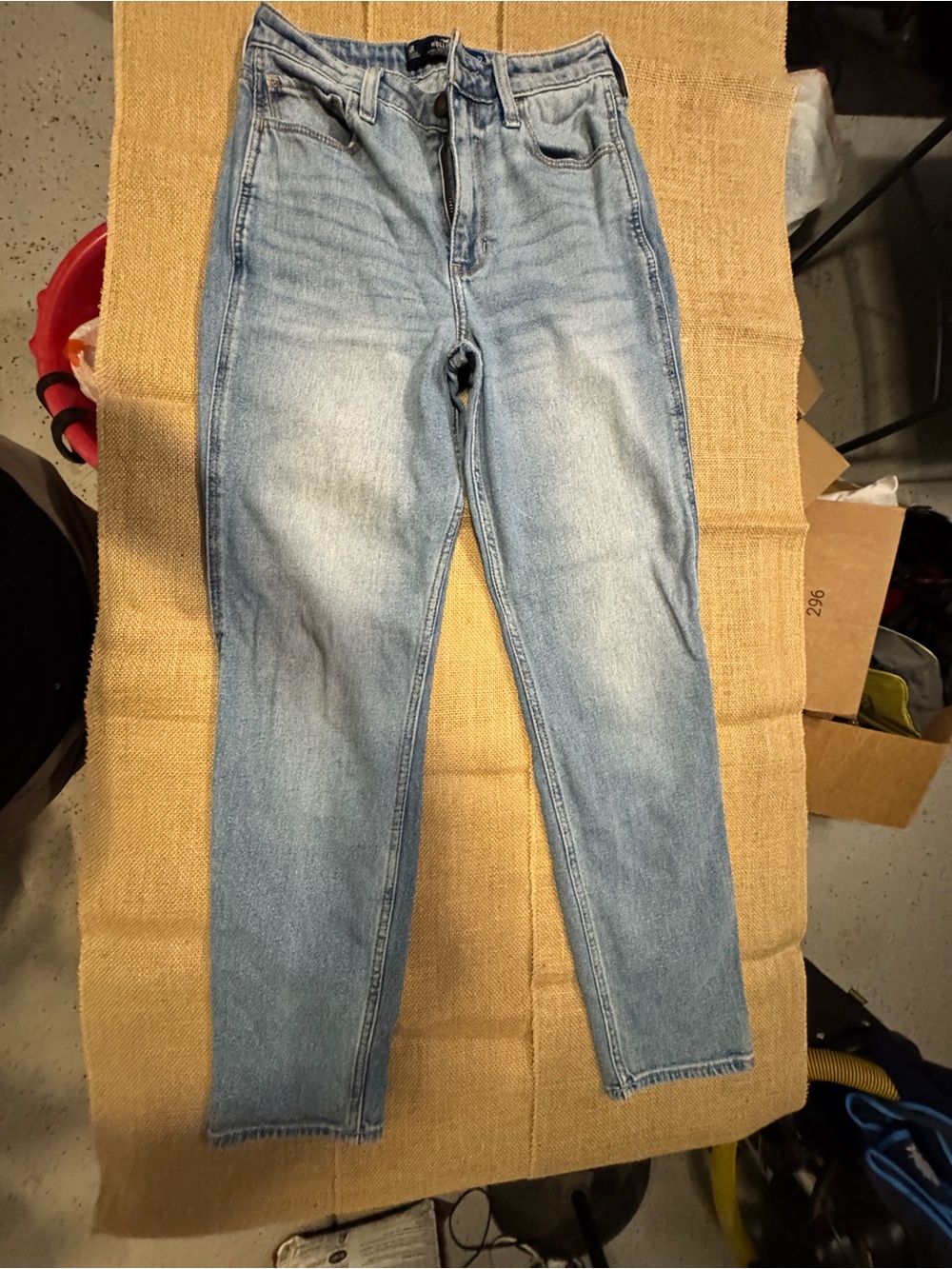 Hollister Light Blue High-Rise Women’s Jeans
